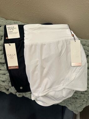 White Performance Women’s Shorts